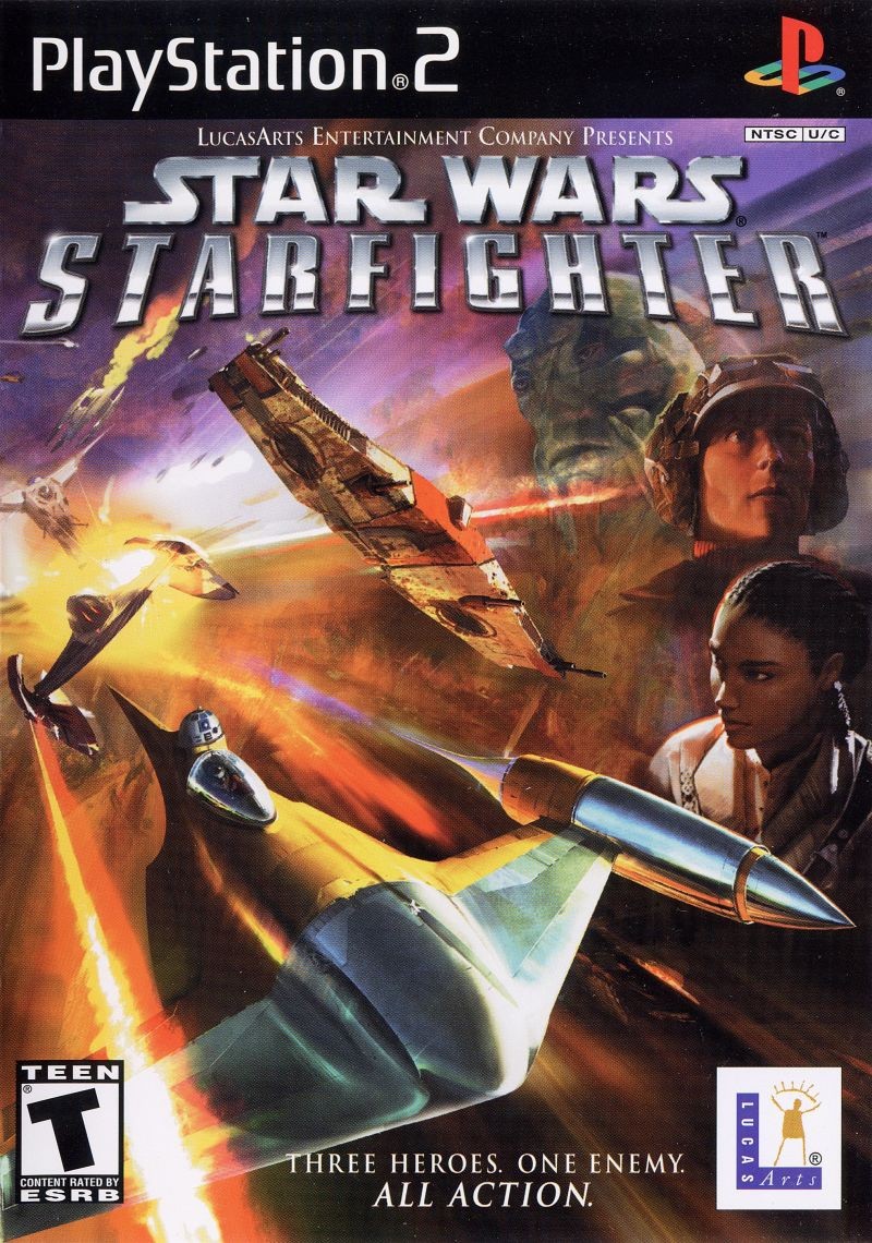 Capa do jogo Star Wars: Starfighter