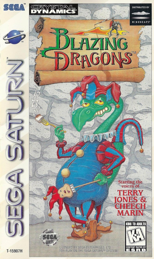 Capa do jogo Blazing Dragons