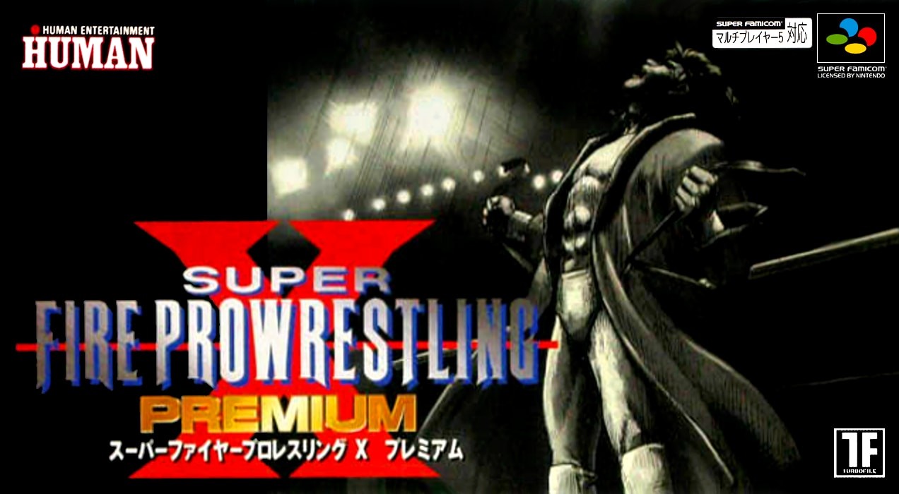 Capa do jogo Super Fire Pro Wrestling X Premium