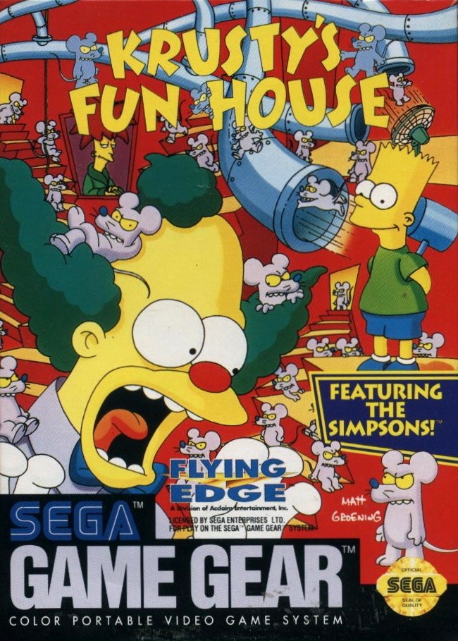 Capa do jogo Krustys Fun House
