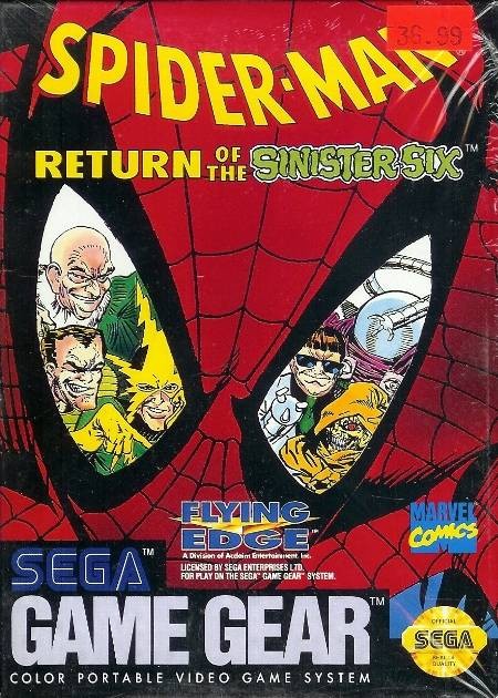 Capa do jogo Spider-Man: Return of the Sinister Six