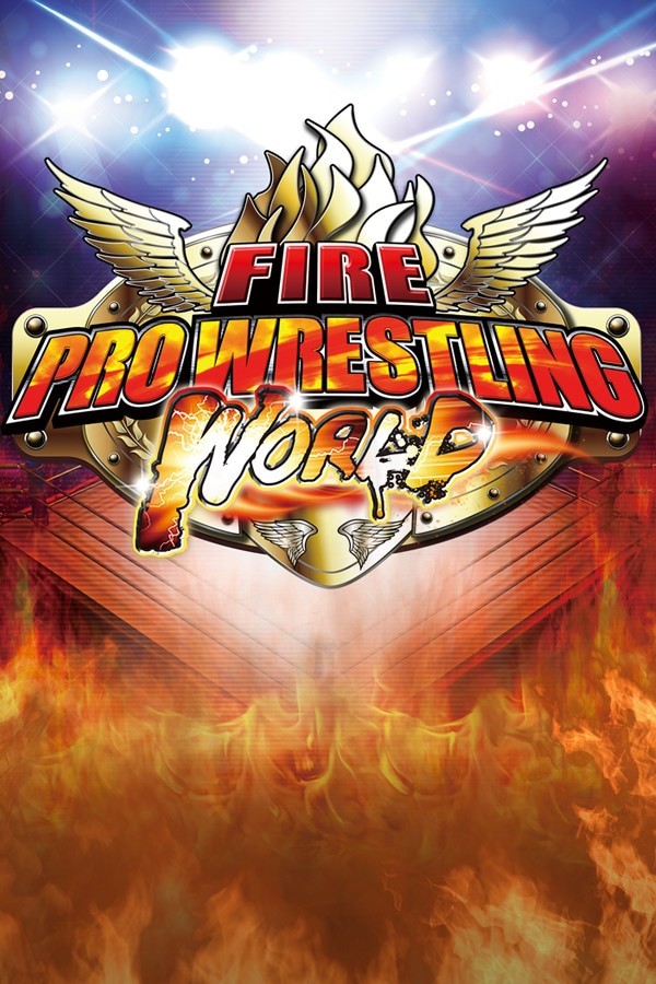 Capa do jogo Fire Pro Wrestling World
