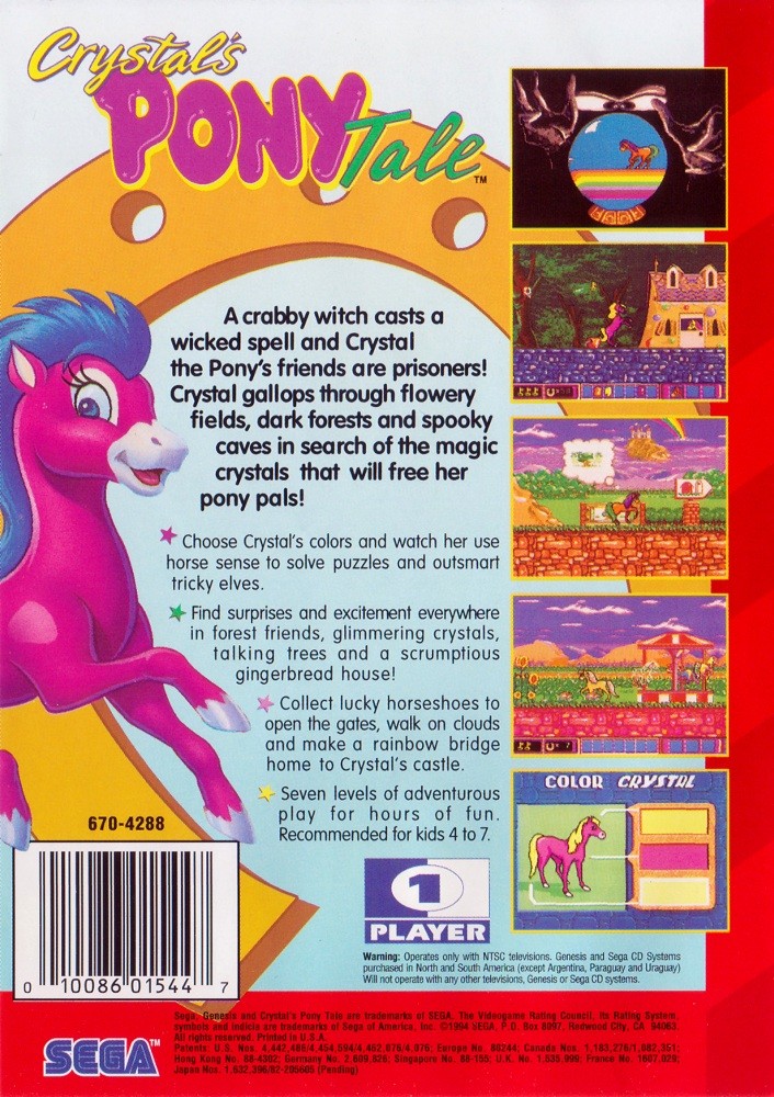 Capa do jogo Crystals Pony Tale