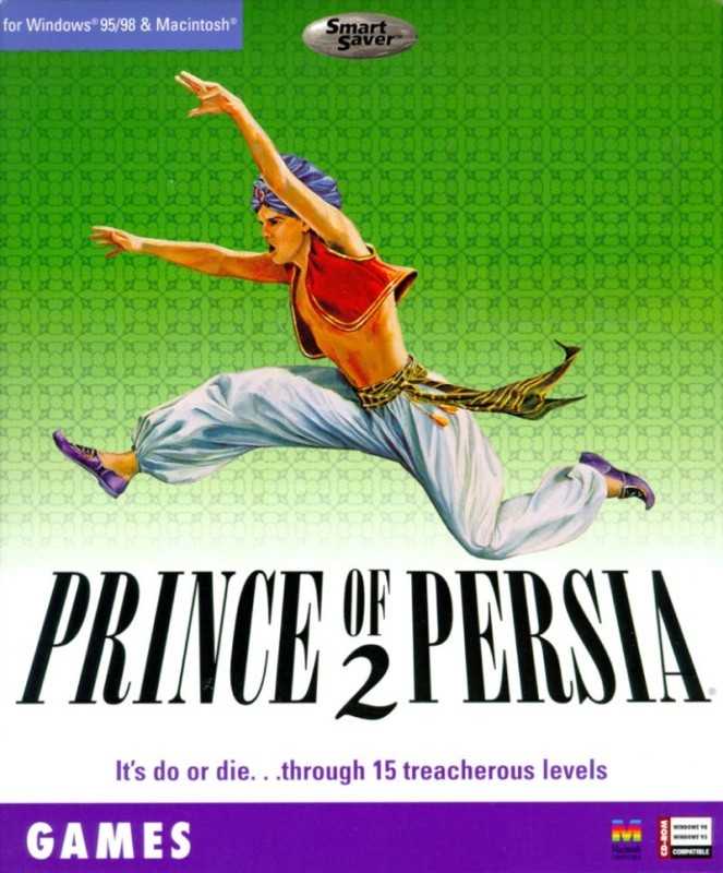 Capa do jogo Prince of Persia 2: The Shadow & The Flame