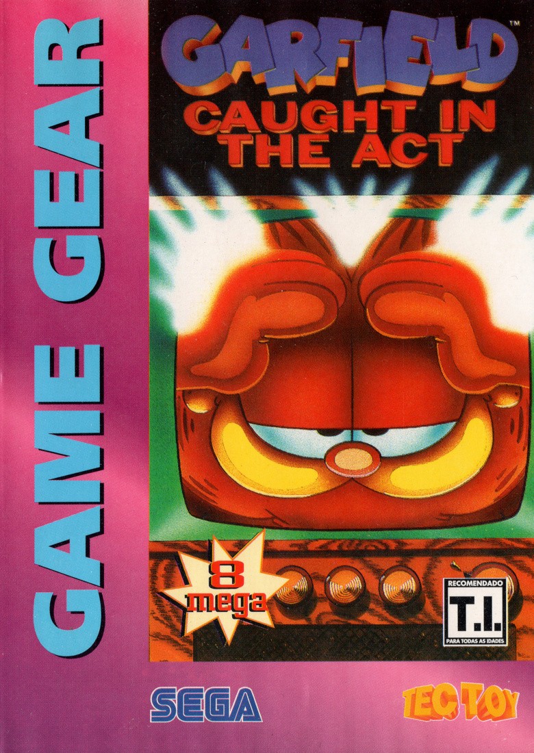 Capa do jogo Garfield: Caught in the Act