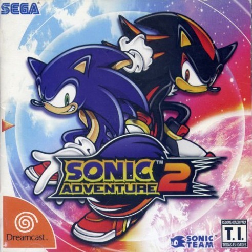 Capa do jogo Sonic Adventure 2