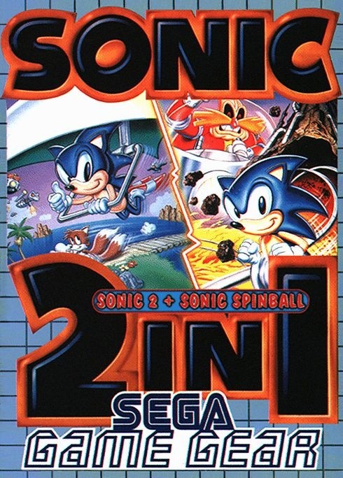 Capa do jogo Sonic 2 in 1