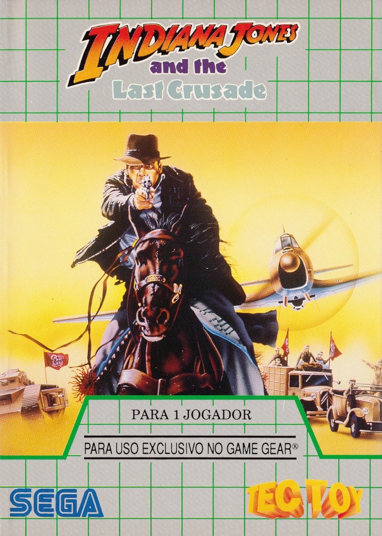 Capa do jogo Indiana Jones and the Last Crusade