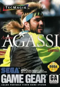 Capa de Andre Agassi Tennis