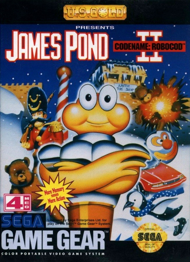 Capa do jogo James Pond II: Codename RoboCod