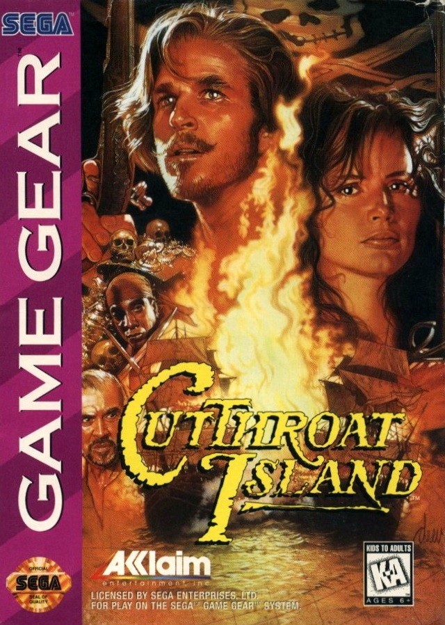 Capa do jogo Cutthroat Island