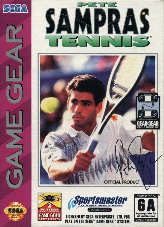 Capa do jogo Pete Sampras Tennis