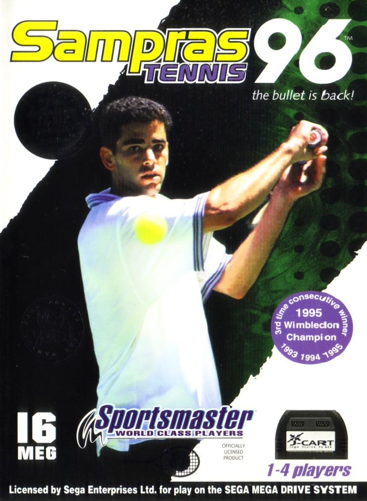 Capa do jogo Sampras Tennis 96