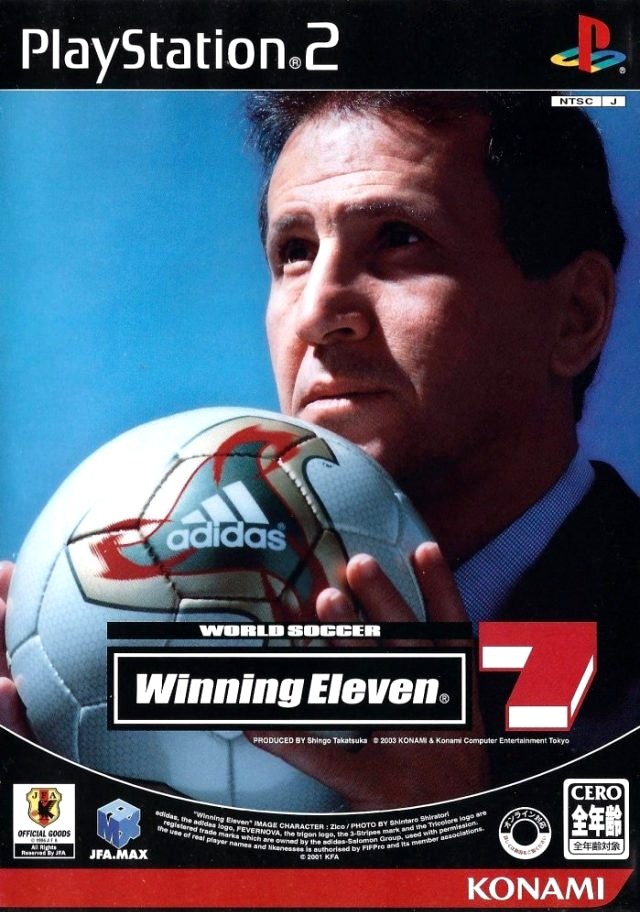 Capa do jogo Winning Eleven 7