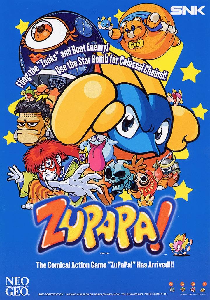 Capa do jogo ZuPaPa!