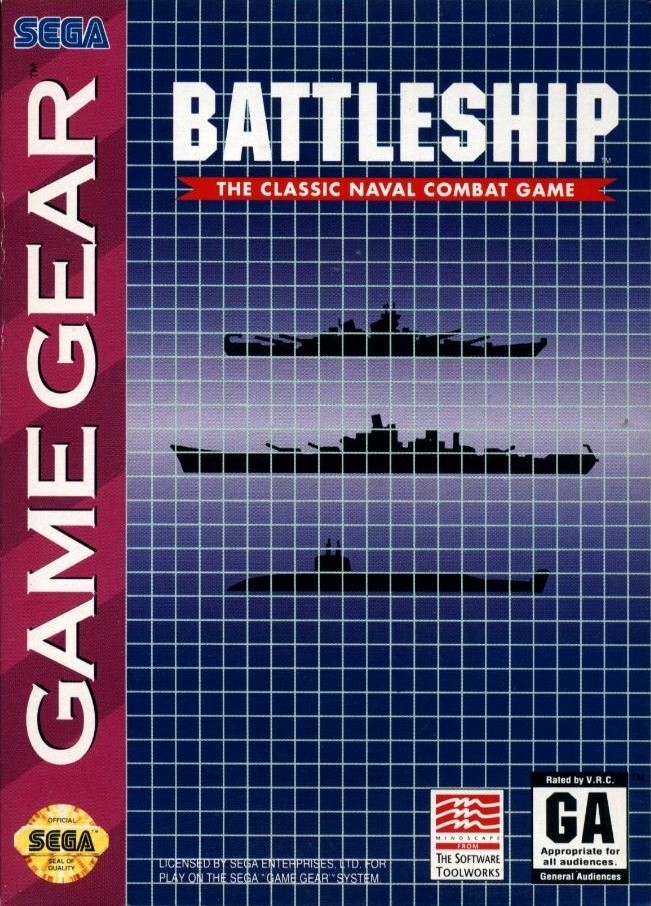 Capa do jogo Battleship: The Classic Naval Combat Game