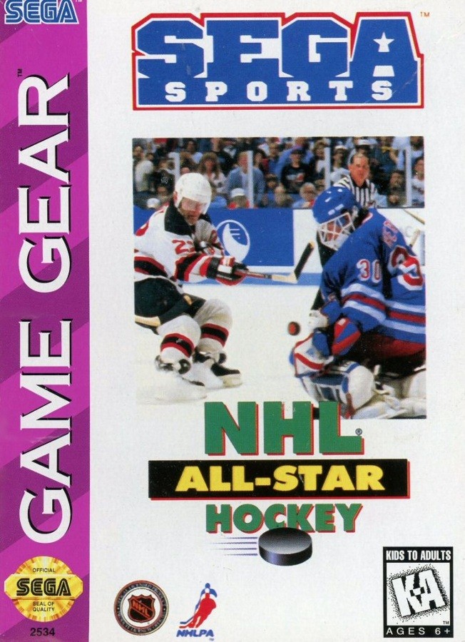 Capa do jogo NHL All-Star Hockey