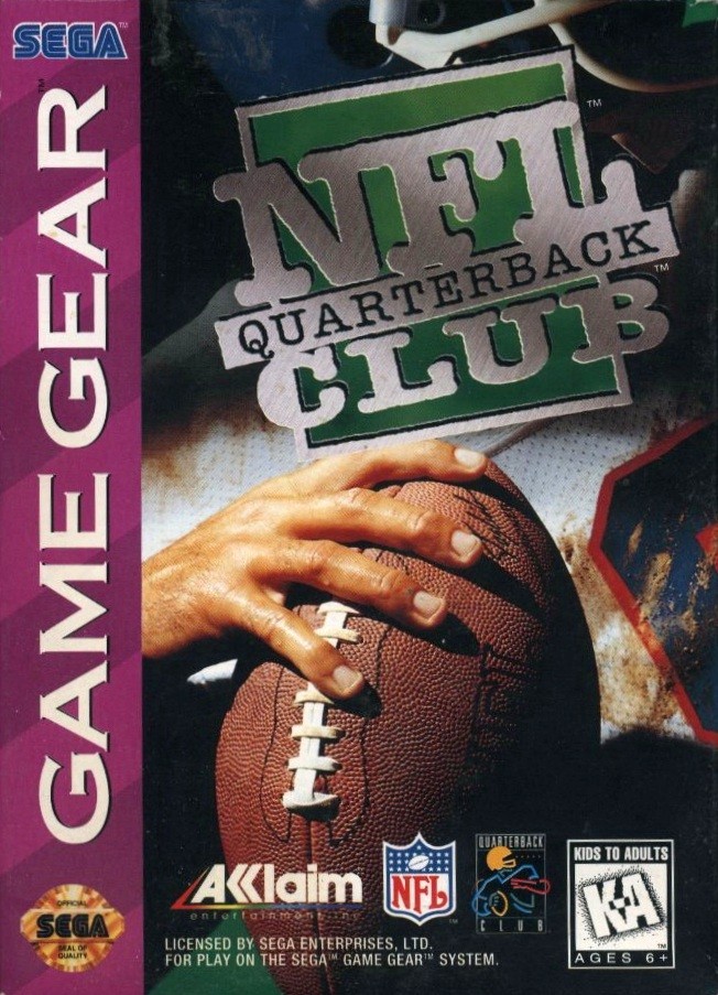 Capa do jogo NFL Quarterback Club