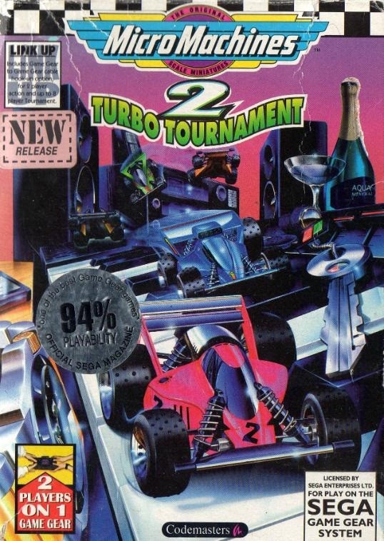 Capa do jogo Micro Machines 2: Turbo Tournament