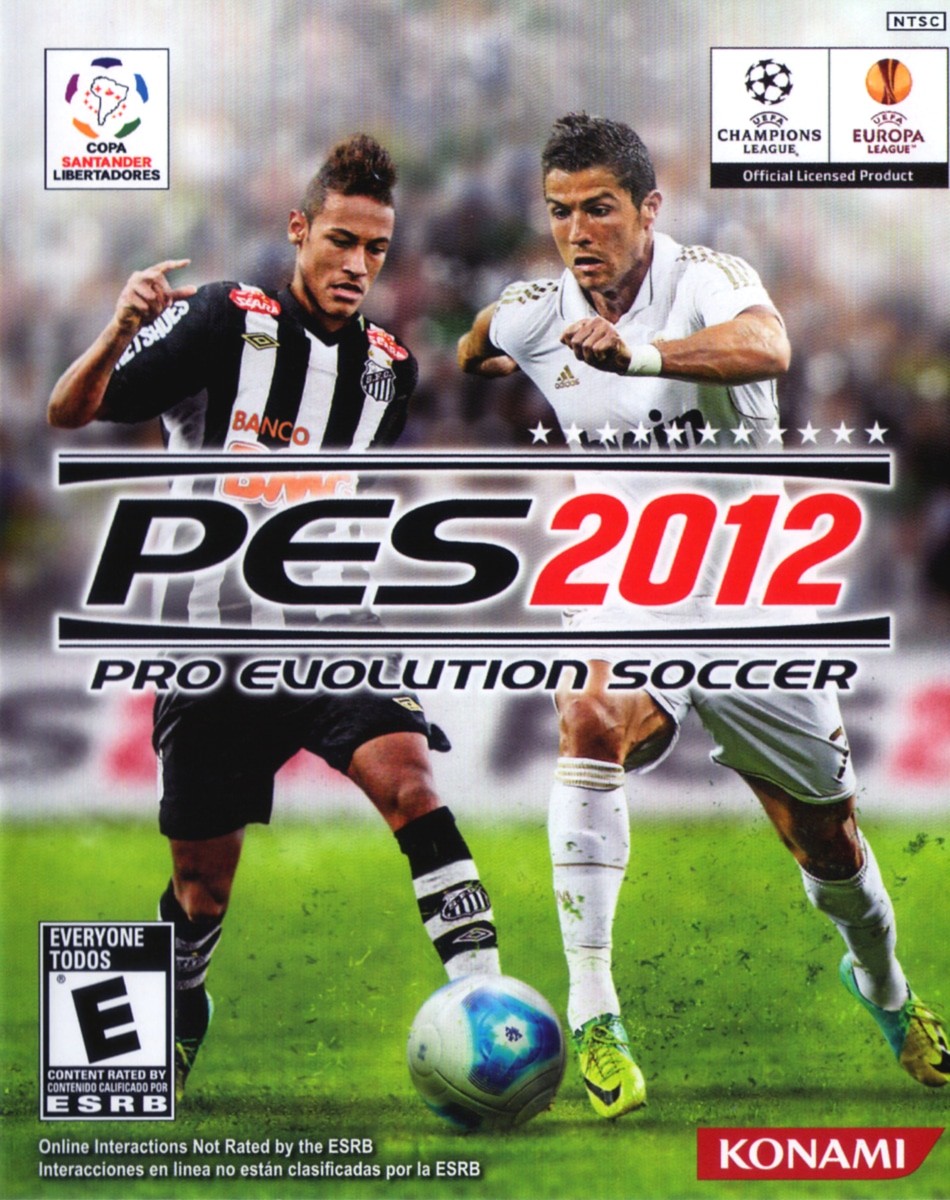 Capa do jogo Pro Evolution Soccer 2012