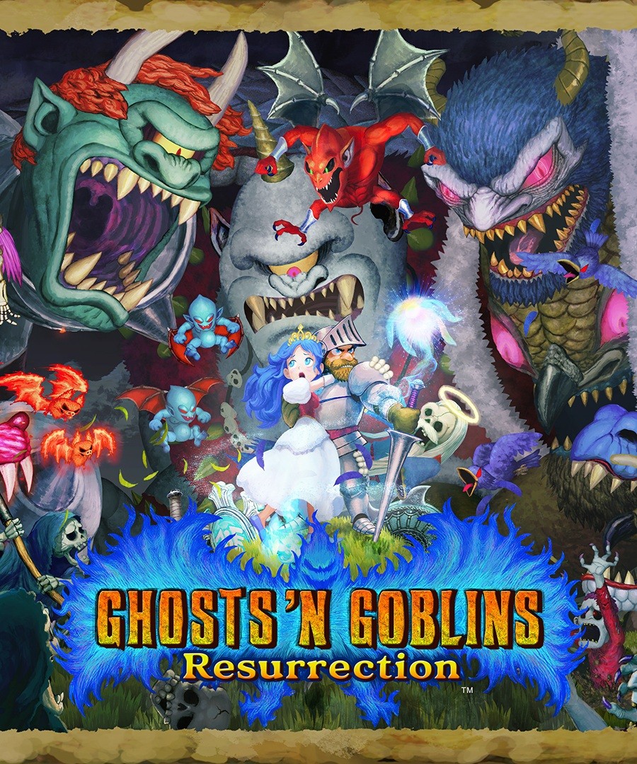 Capa do jogo Ghosts ‘n Goblins Resurrection