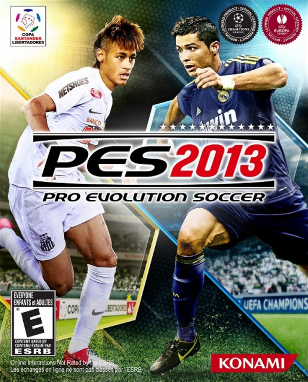 Capa do jogo Pro Evolution Soccer 2013