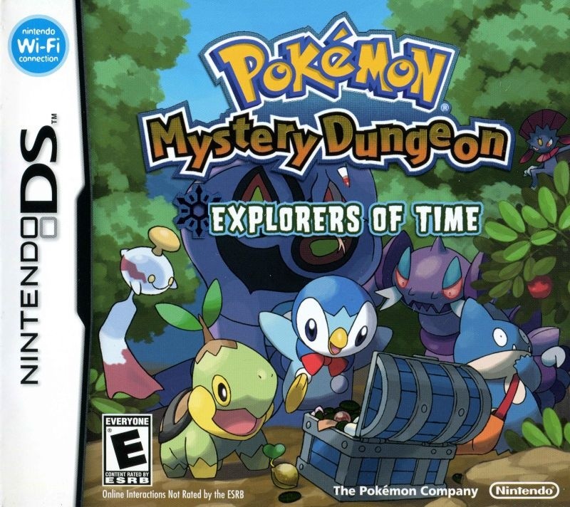 Capa do jogo Pokémon Mystery Dungeon: Explorers of Time