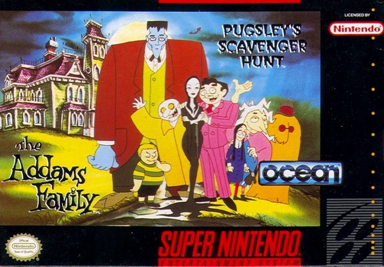 Capa do jogo The Addams Family: Pugsleys Scavenger Hunt