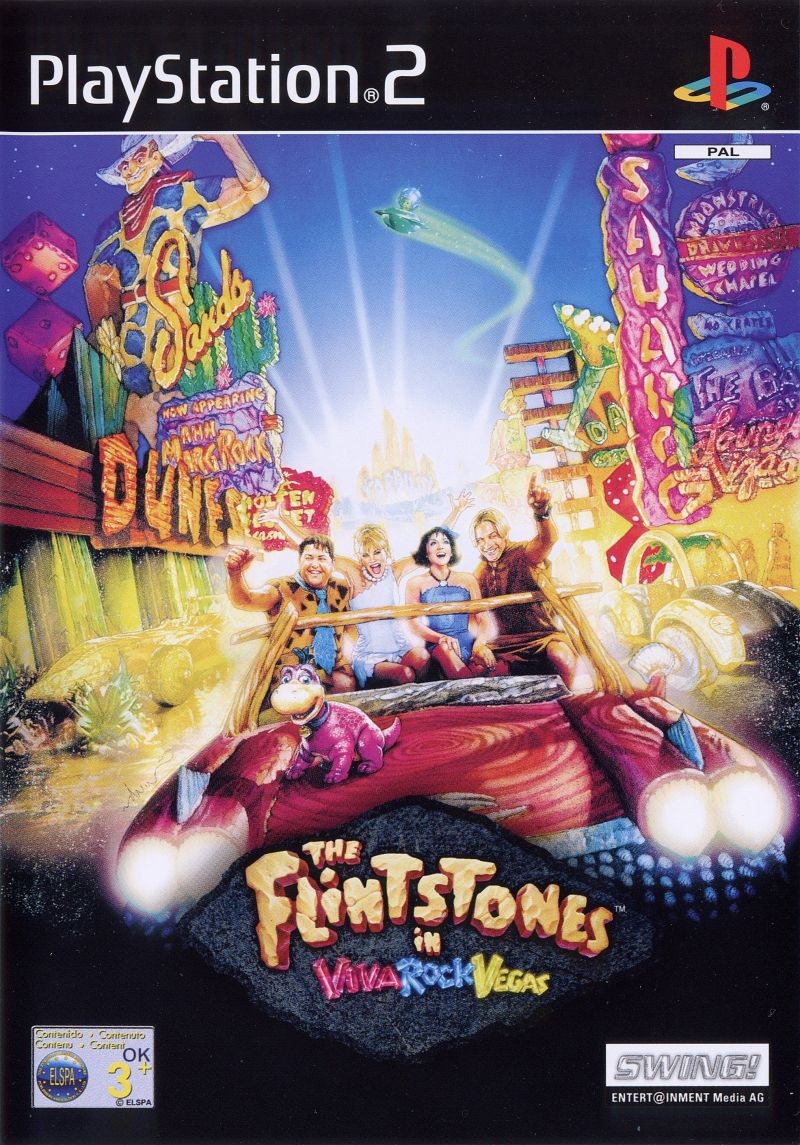 Capa do jogo The Flintstones in Viva Rock Vegas