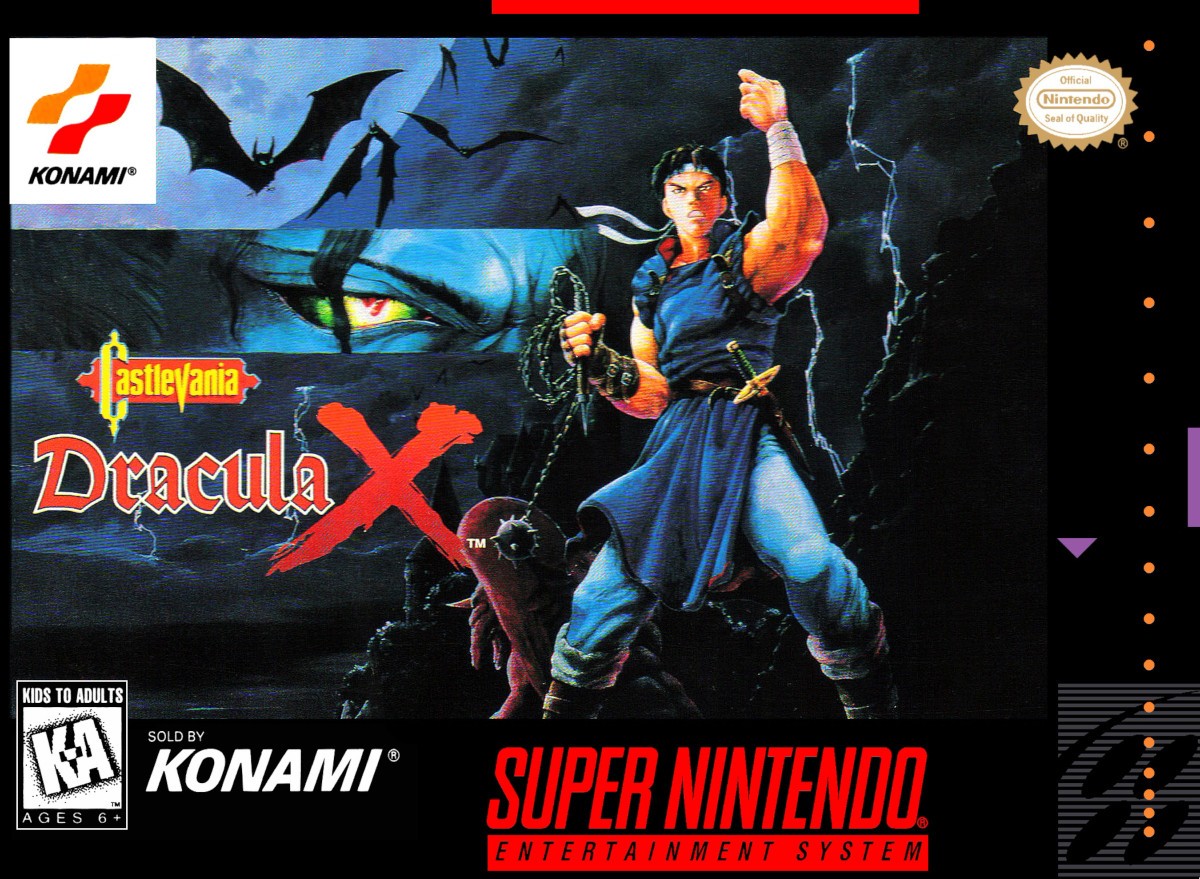 Capa do jogo Castlevania: Dracula X