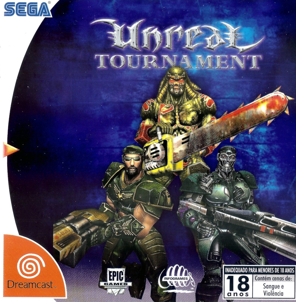 Capa do jogo Unreal Tournament