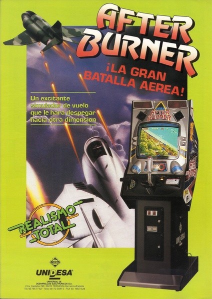 Capa do jogo After Burner II