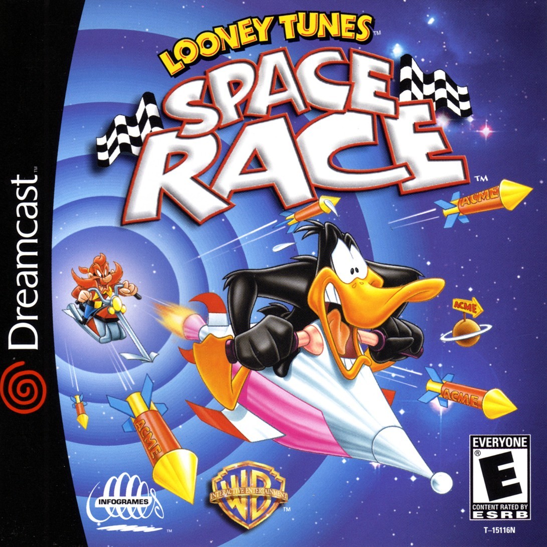 Capa do jogo Looney Tunes: Space Race