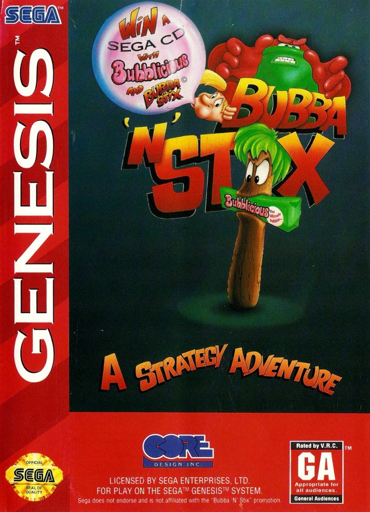Capa do jogo Bubba N Stix