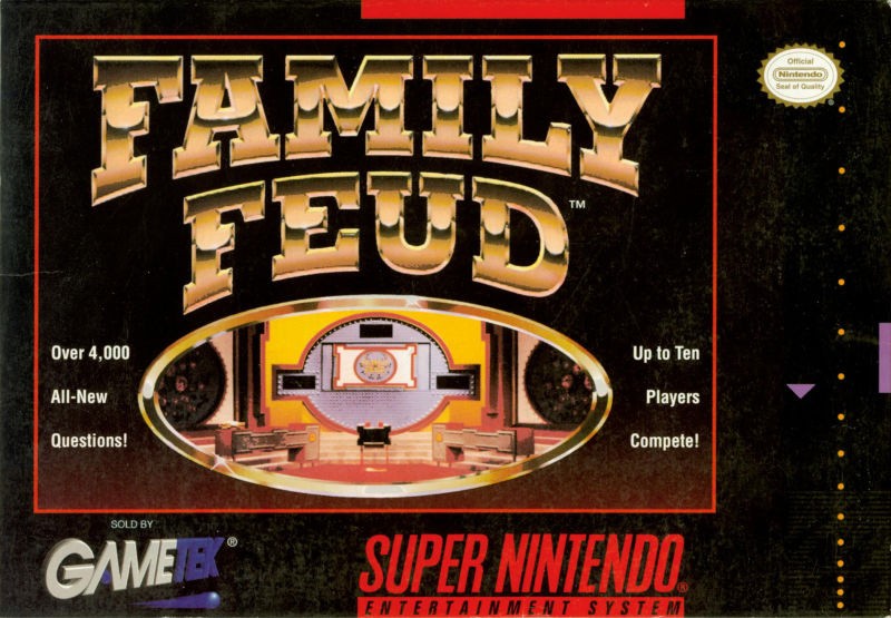 Capa do jogo Family Feud