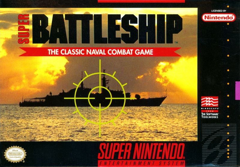 Capa do jogo Super Battleship: The Classic Naval Combat Game