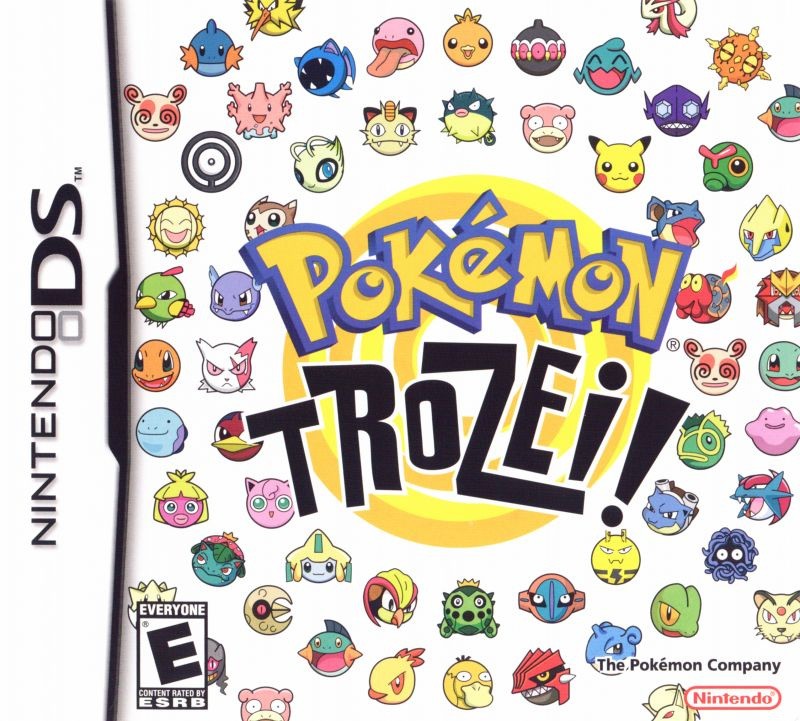 Capa do jogo Pokémon Trozei!