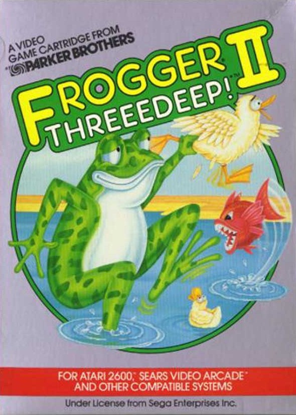 Capa do jogo Frogger II: Threeedeep!