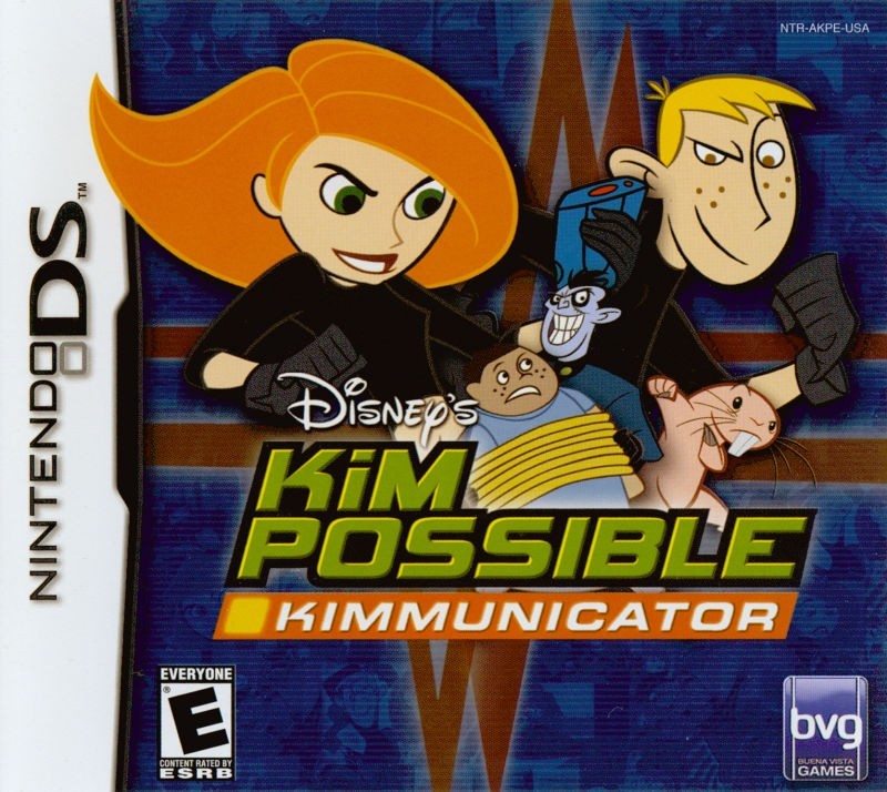 Capa do jogo Kim Possible: Kimmunicator