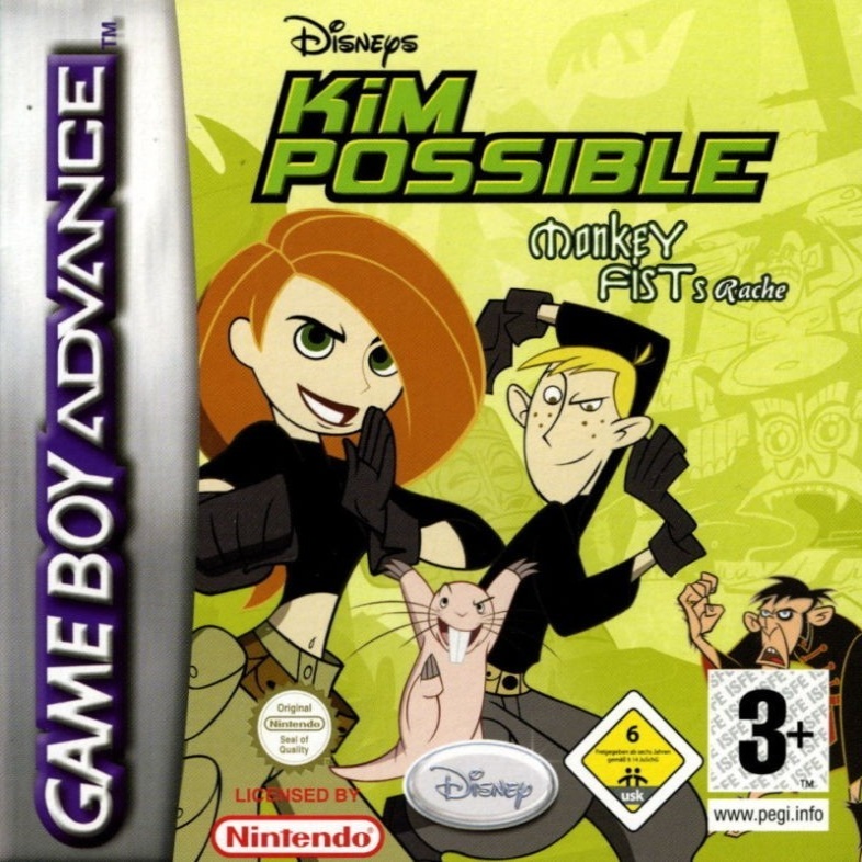 Capa do jogo Disneys Kim Possible: Revenge of Monkey Fist