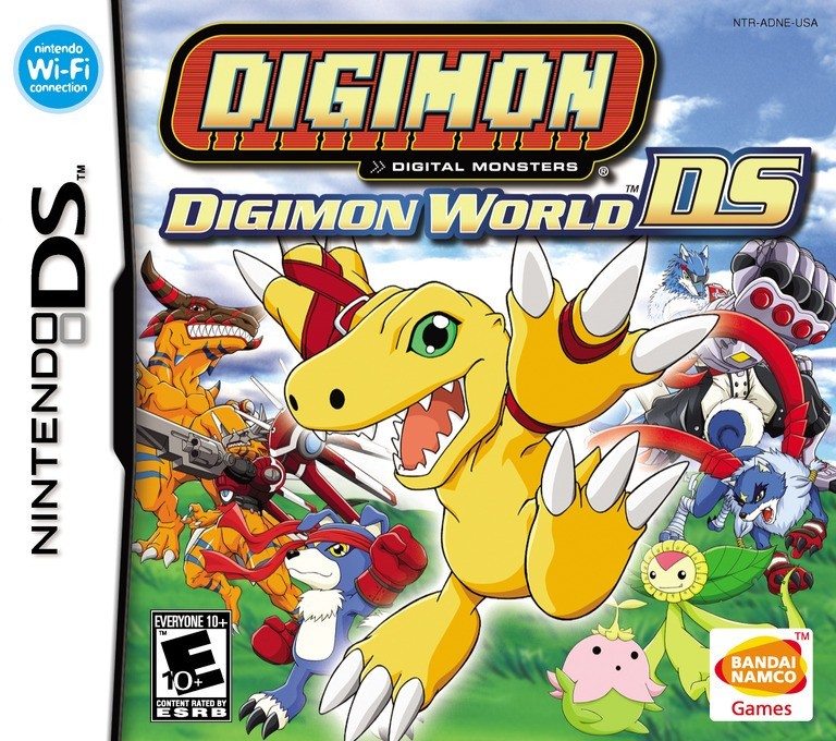 Capa do jogo Digimon World DS