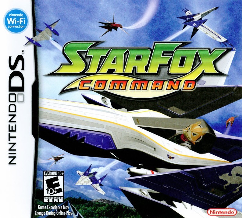 Capa do jogo Star Fox Command