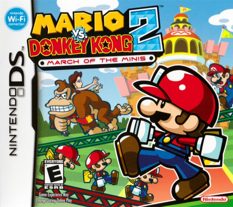 Capa do jogo Mario vs. Donkey Kong 2: March of the Minis