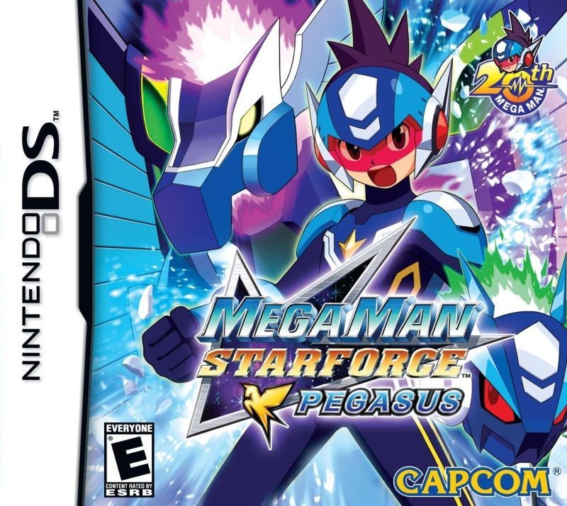 Capa do jogo Mega Man Star Force: Pegasus