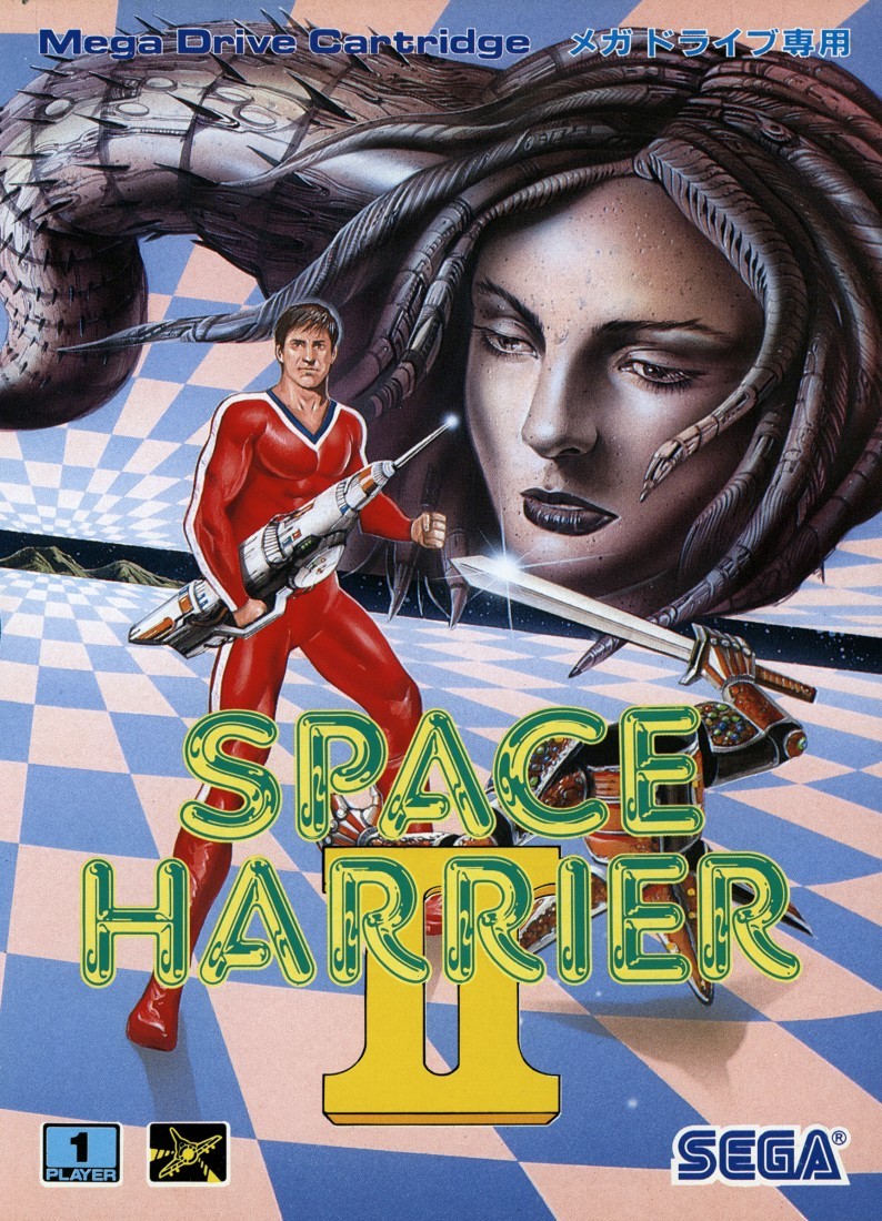 Capa do jogo Space Harrier II