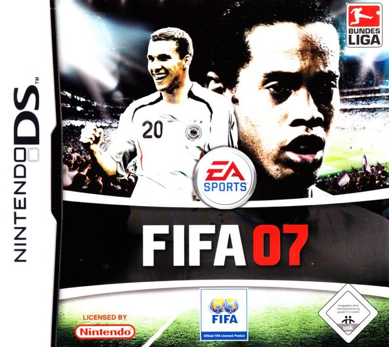 Capa do jogo FIFA Soccer 07