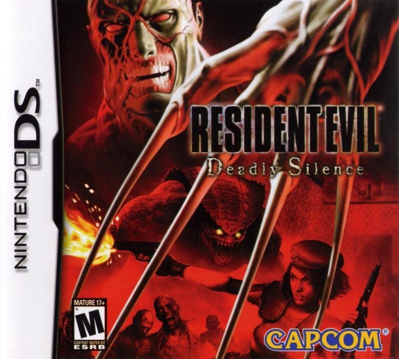 Capa do jogo Resident Evil: Deadly Silence