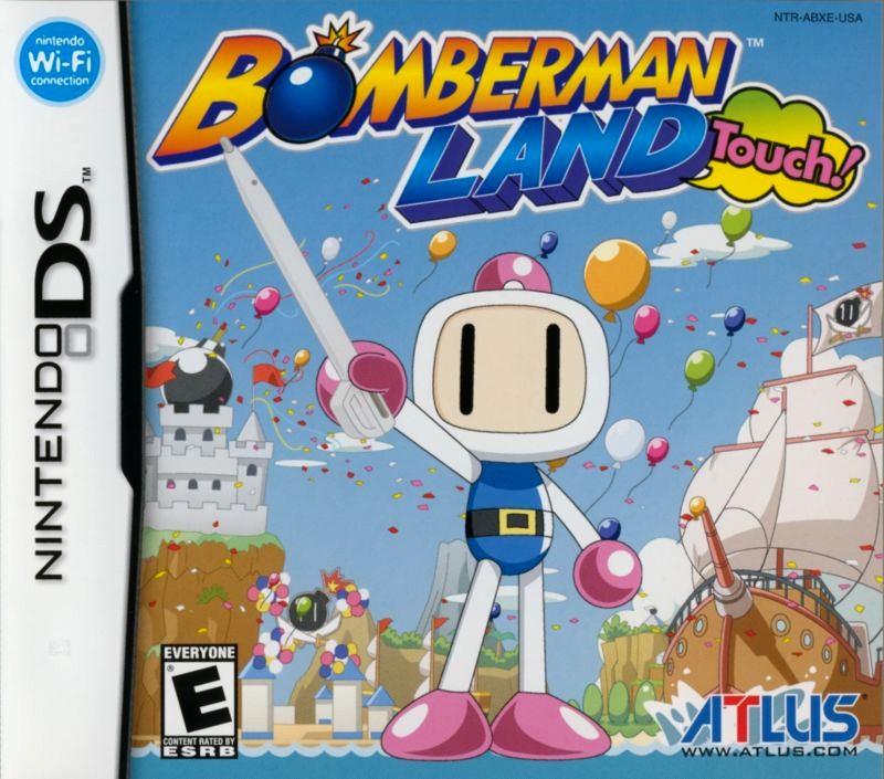 Capa do jogo Bomberman Land Touch!