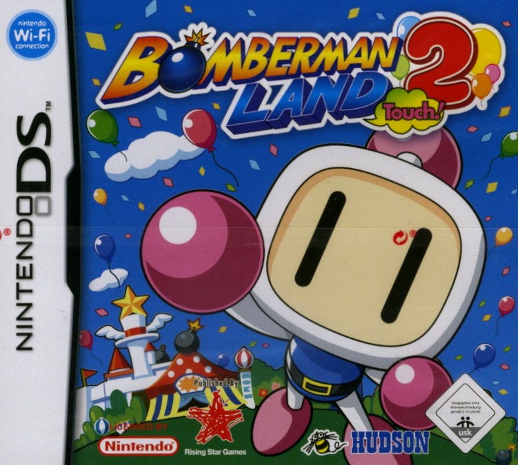 Capa do jogo Bomberman Land Touch! 2