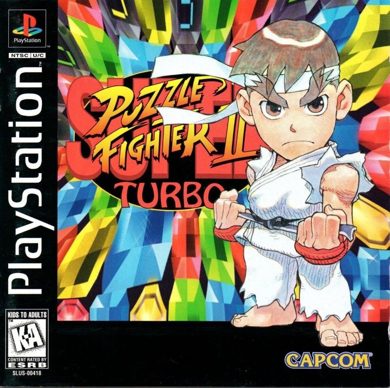 Capa do jogo Super Puzzle Fighter II Turbo